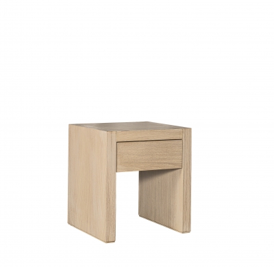 Κομοδίνο Ξύλινο Tafta/DR 45x40xΥ.50cm με 1 Συρτάρι*